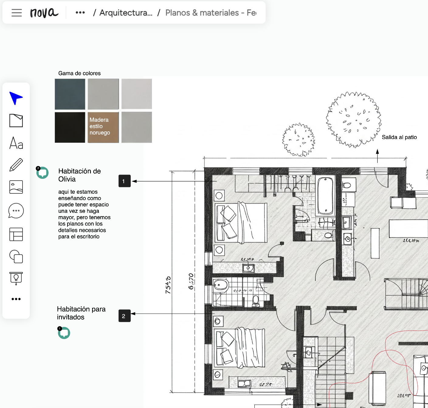 Plano de arquitectura